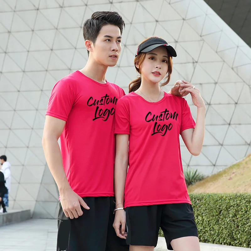 Lovers T-shirt with Short Sleeves and O-Neck Printed Love you for Valentine Day Cozy Tops High Quality Cotton Couple Clothes
