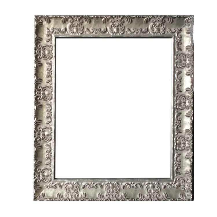 Hot Sale European 30x40 20x30 40x50 50x60 Gold Foil Wholesale Picture Photo Mirror Frame for Bathroom Home Decor