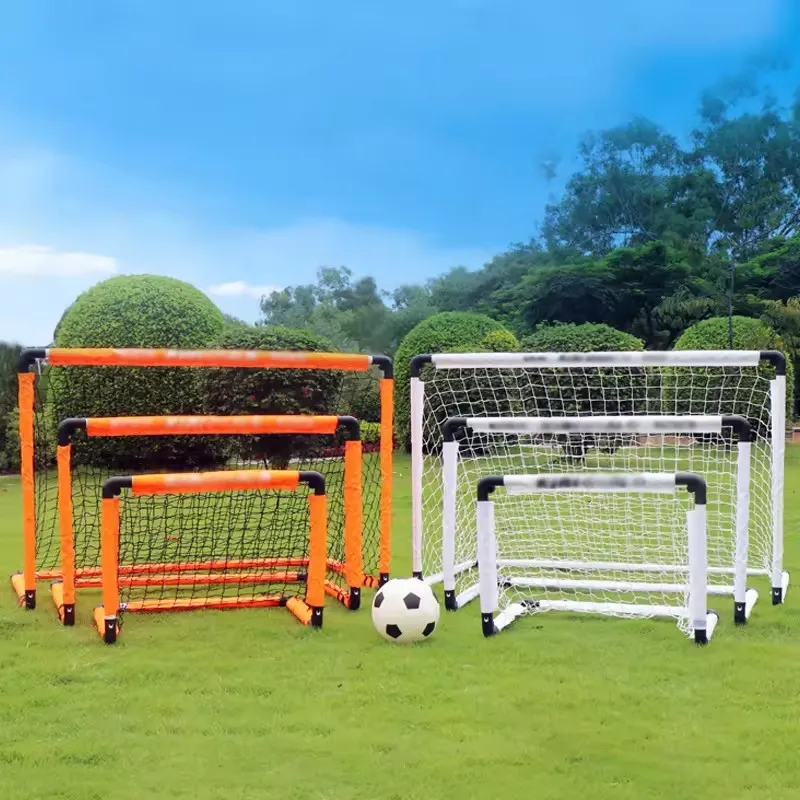 Outdoor sports portable small kids soccer goal post mini football goals children toddler play soccer toys