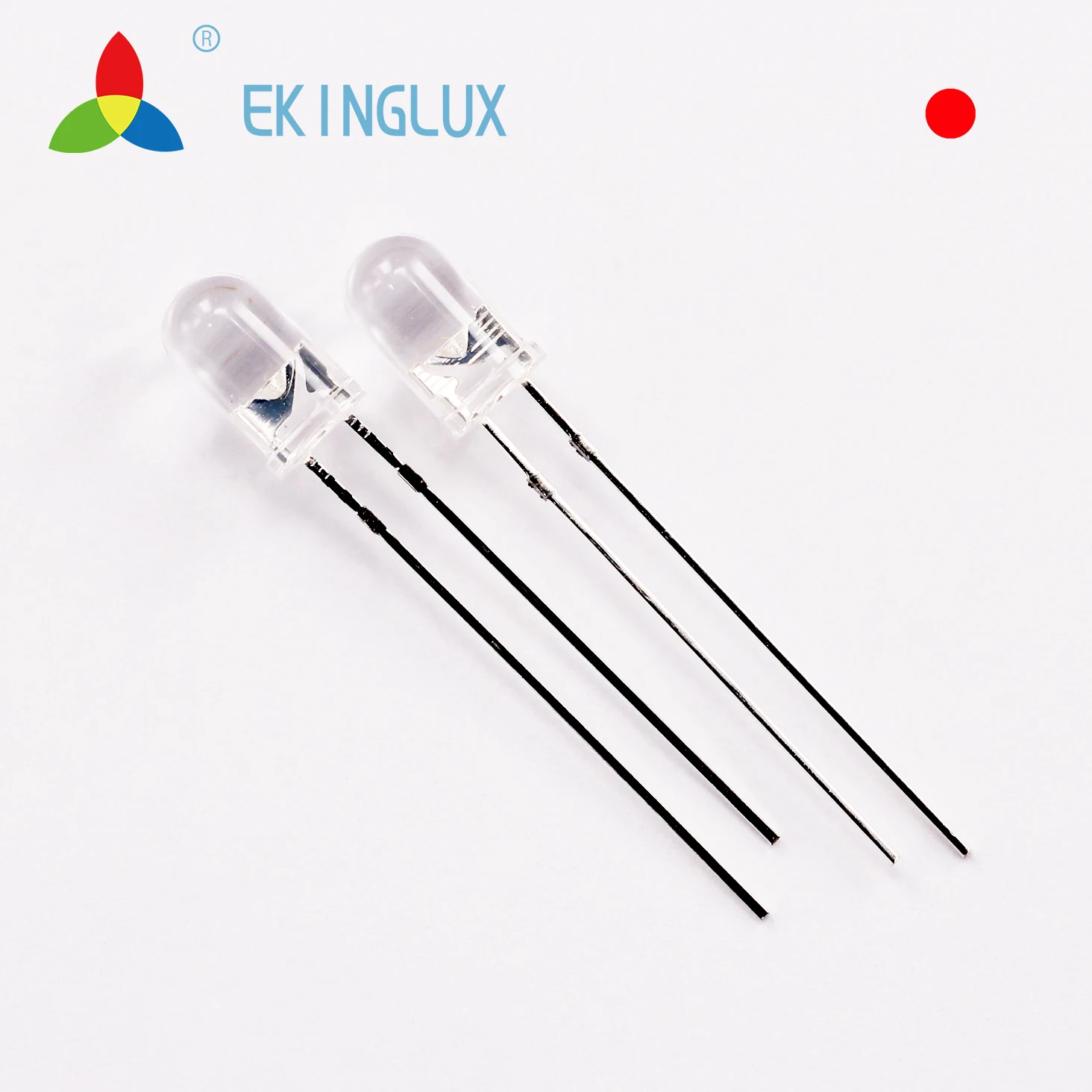  Ekinglux 5 мм светодиод 2 ноги красные светодиодные лампы яркость красный с поверхностным монтажом светодиодный epistar led Светодиодная лампа 1