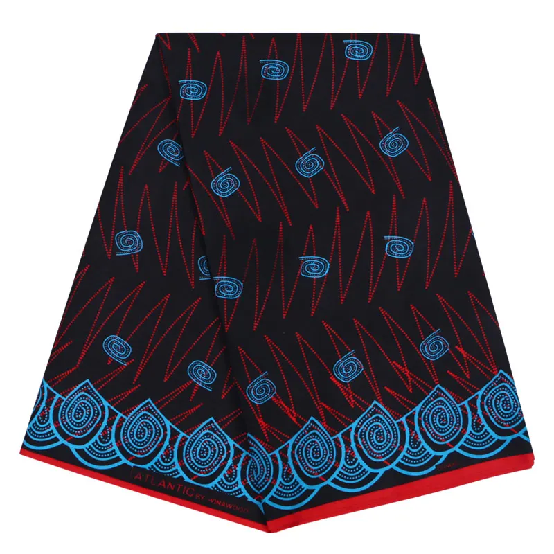 Soft hand feel polyester african wax prints fabric ankara for african headwraps