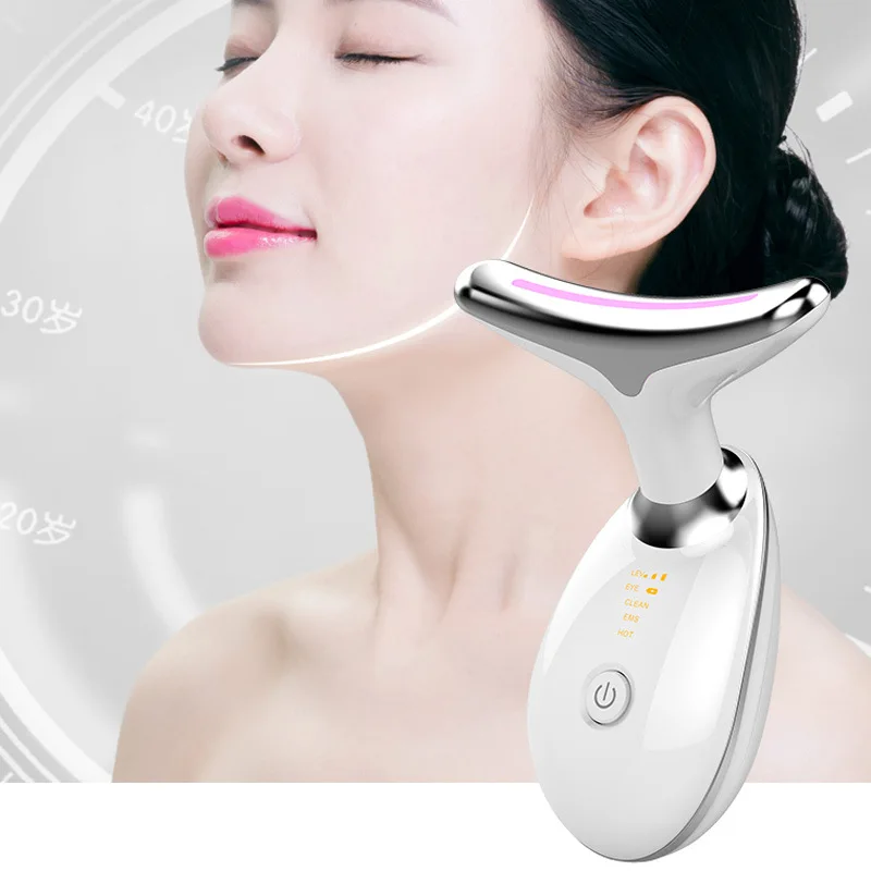 Portable Anti-wrinkle Face Lifting Machine Beauty Device Face & Neck Lifting Massager for Wrinkle Remover Electric Skin Tighteni