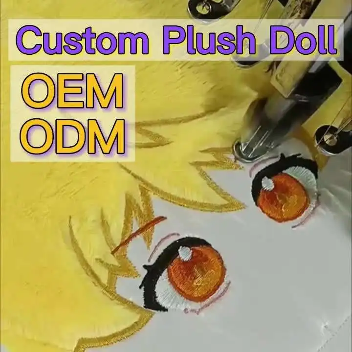 Plushies 4u Factory Oem Customized 3d Face Plushie Korean Star Doll Kpop Human Doll Maker Anime Peluche Character Plush Toy