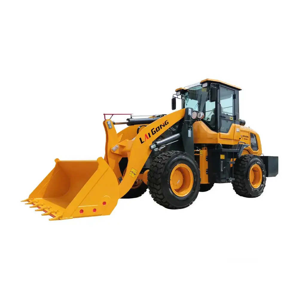 Construction Earth-Moving Machinery Small Front End Payloader Compact 2 Ton Wheel Loader For Sale