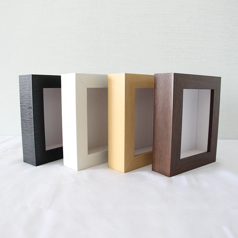 0.78Inch Depth Of Usable Space 6X6inch Hollow Box Frame With Wall Hanger