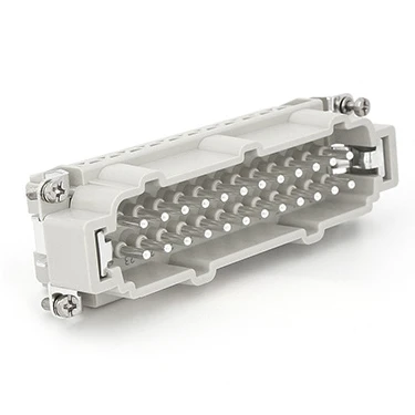 SVLEC MALE 24 PIN HEAVY DUTY RECTANGULAR CONNECTORS TEMPERATURE CONTROLLER CONNECTOR