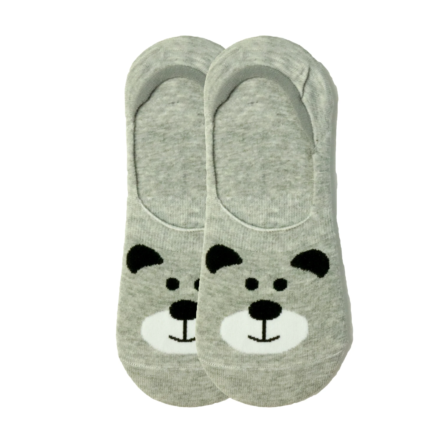 New design girl ankle socks anti slip heel invisible socks