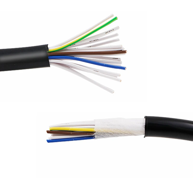 AVVR RVV flexible control cable 20 core 0.3mm PVC jacket power multi core signal cable
