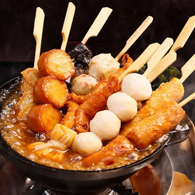 100% natural bamboo BBQ skewer sticks 7cm 10cm 12cm 15cm wholesale price hanging skewers charcoal bbq grill