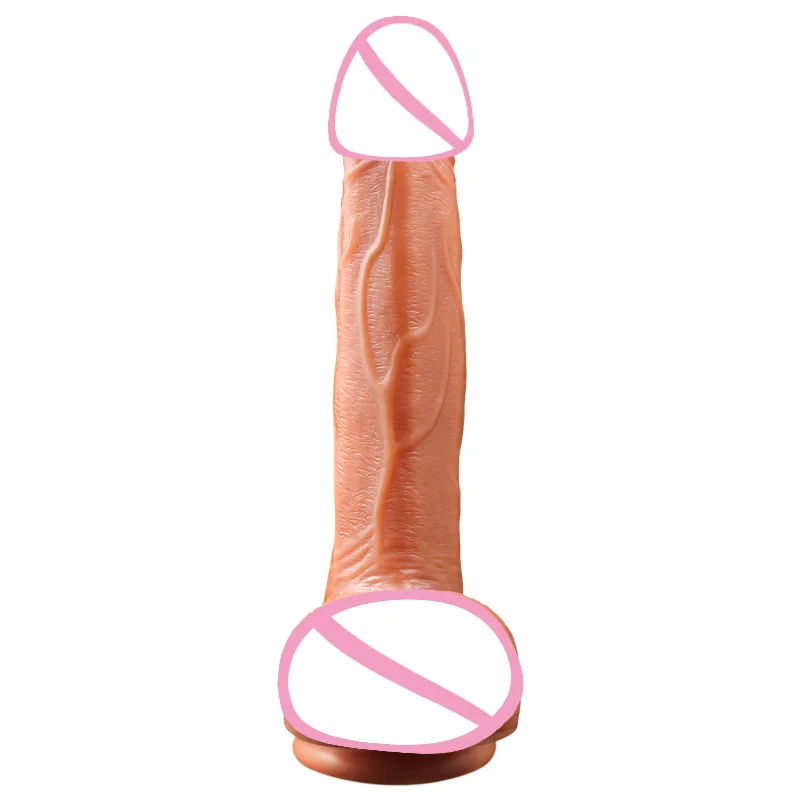 Hot Wholesale Direct To G Stop Silicone Big Realistic Thrusting Long Dildo For Women