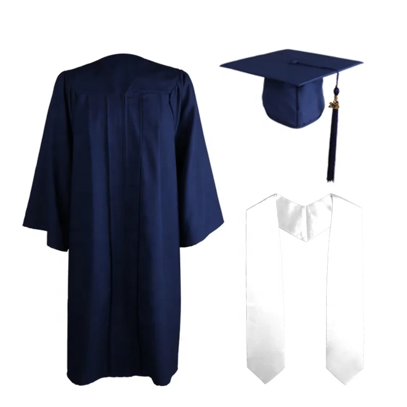 hotsale high quality cheap polyester maroon graduation dressing  gown