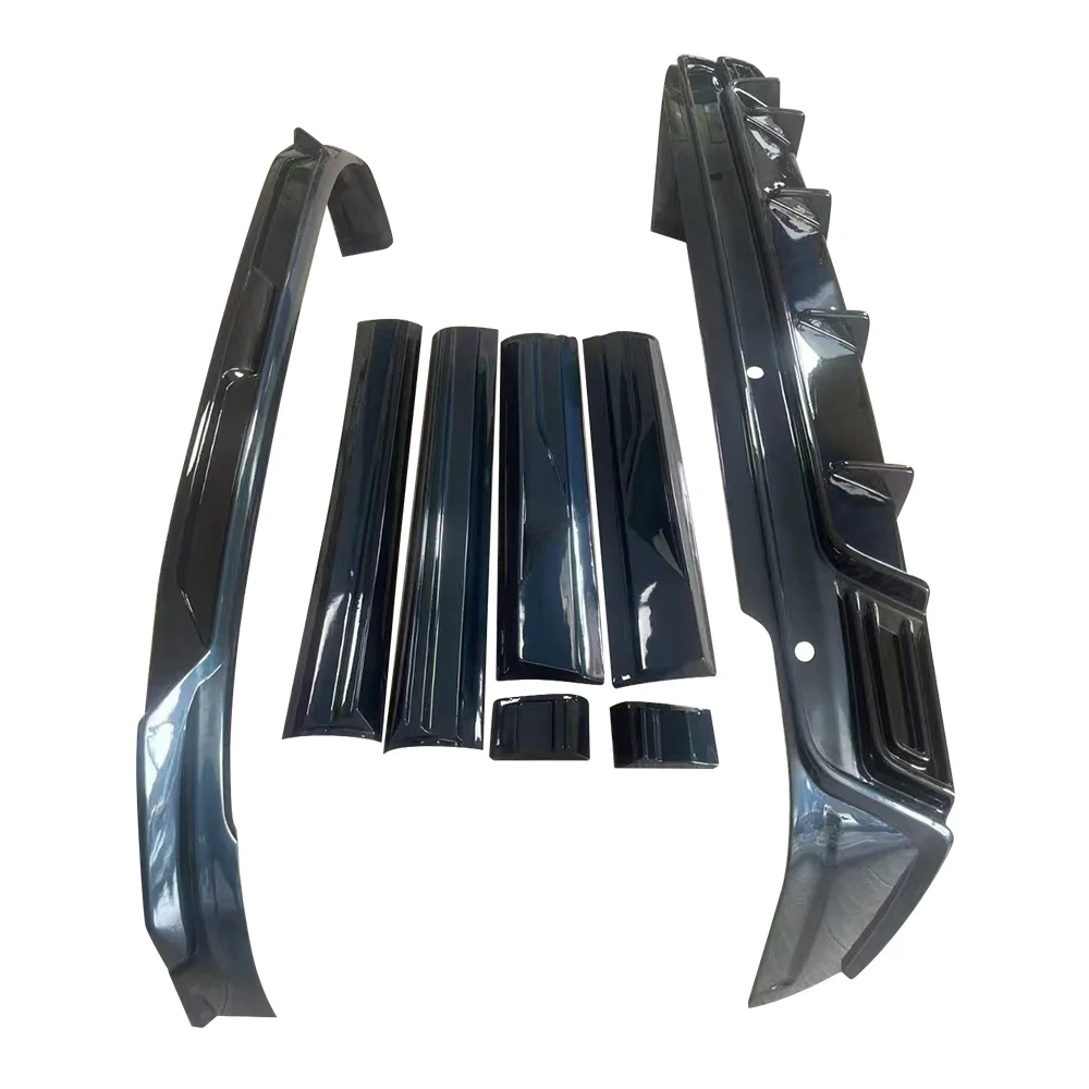 Для AITO M9 bodykit Wenjie Aito M9 передний задний бампер Защитная крышка боковая юбка задний диффузор спойлер