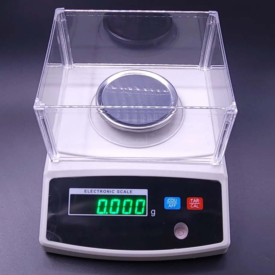High Quality 200g 300g 500g 0.001 0.01 0.1g Digital Pocket Scale Electronic Balance Scale With Wind Cover