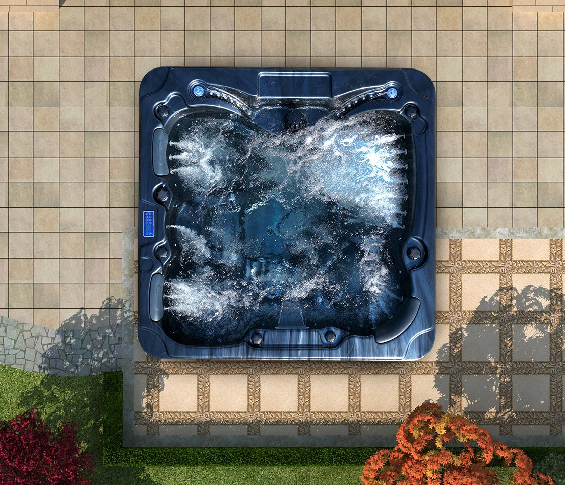 2023 Top hot sale classic design outdoor hot tub spa BG-8839 for 5 person