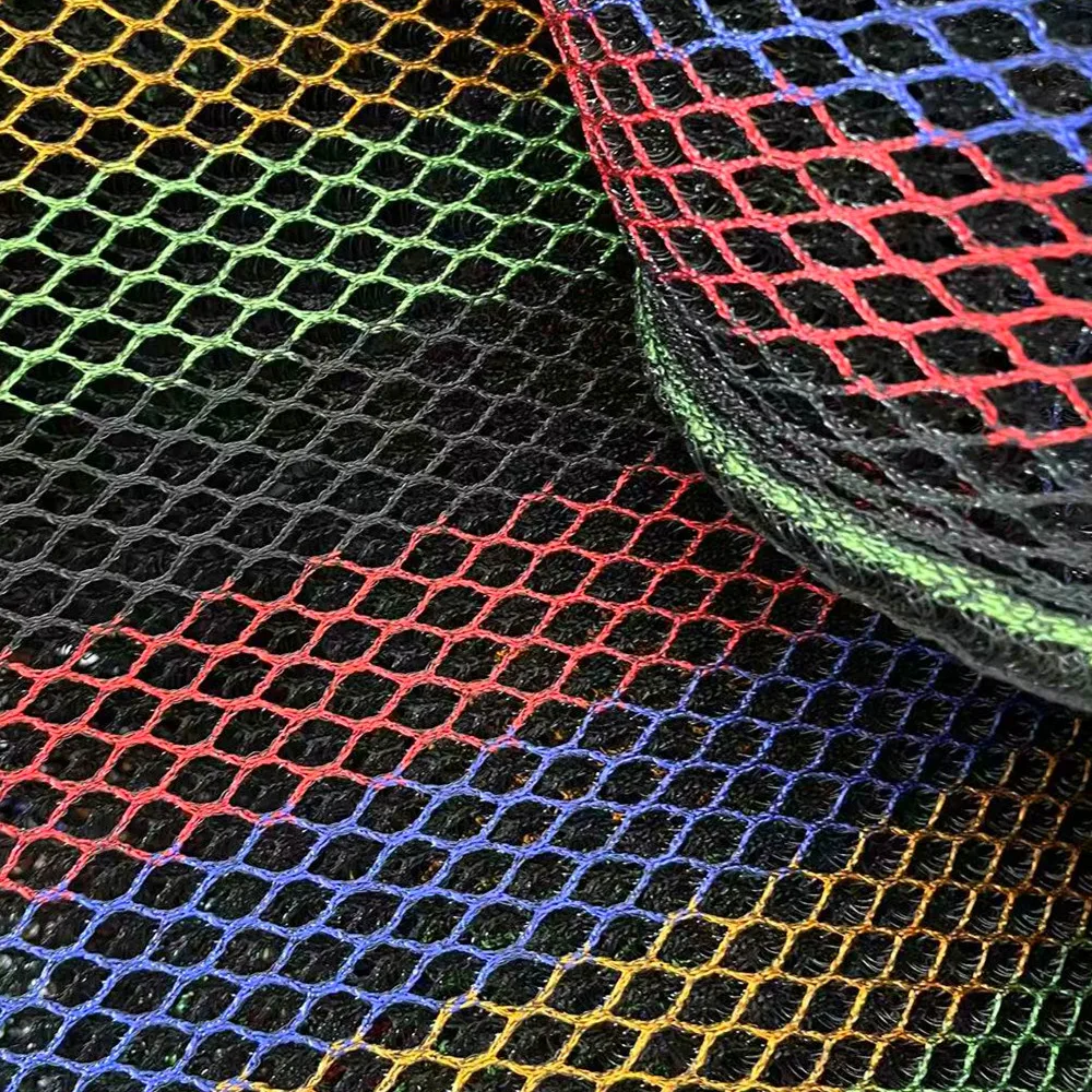 Recycled 3d air flow mesh fabric weaving for insole