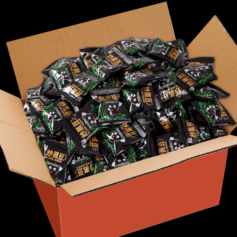 lechang    Nut  Fried Black Beans non-refuelling  High protein Sucrose-Free  Food Nut Snacks Grain Snacks