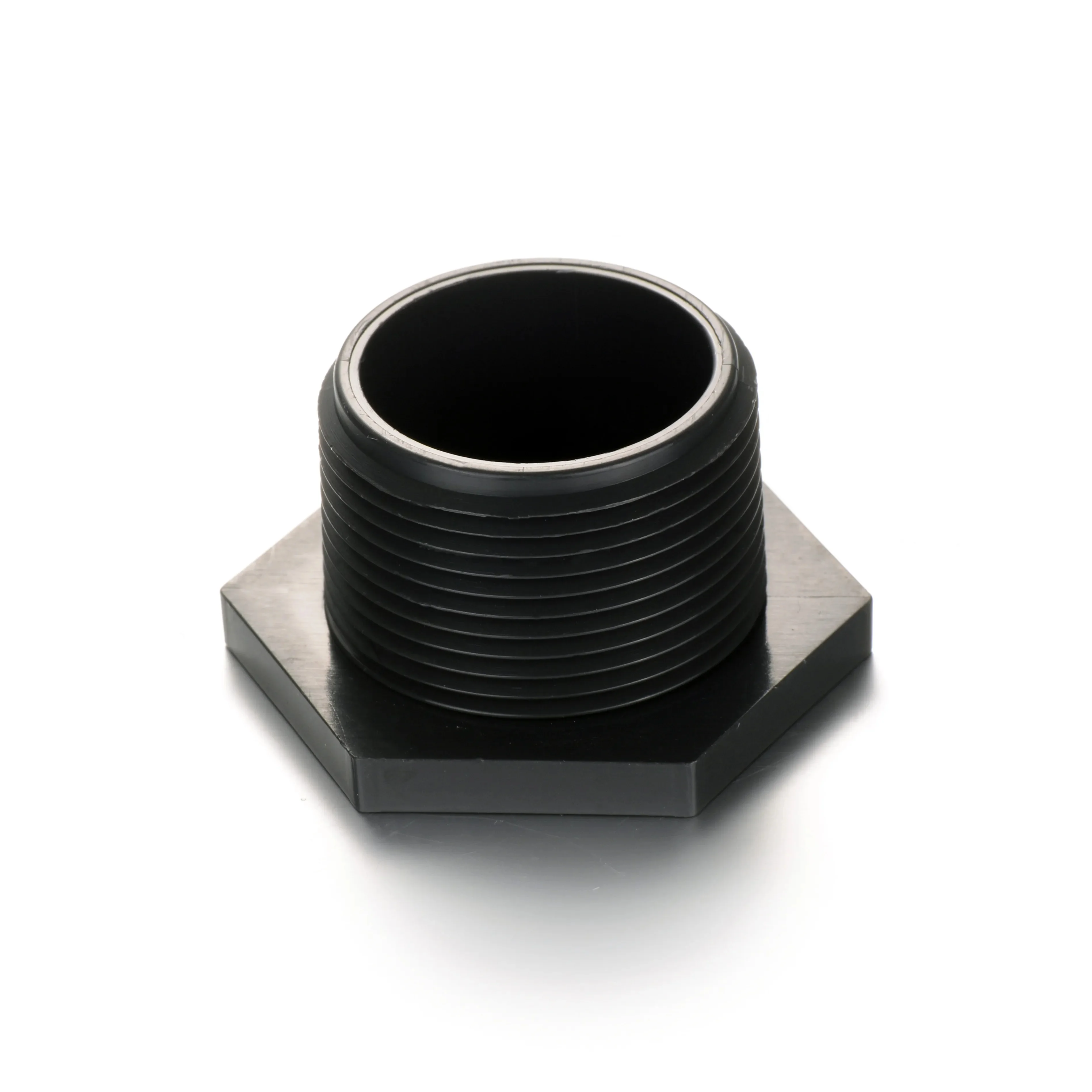 Top Quality Virgin Material UPVC Plastic PVC Fittings Male Plug ASTM SCH80 PVC Fittings All sizes Available Dark Grey