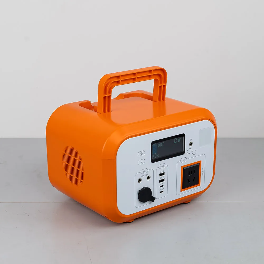 Outdoor Portable 600w Rechargeable Energy Generator Power Station For Camping Home Emergency Power Supply