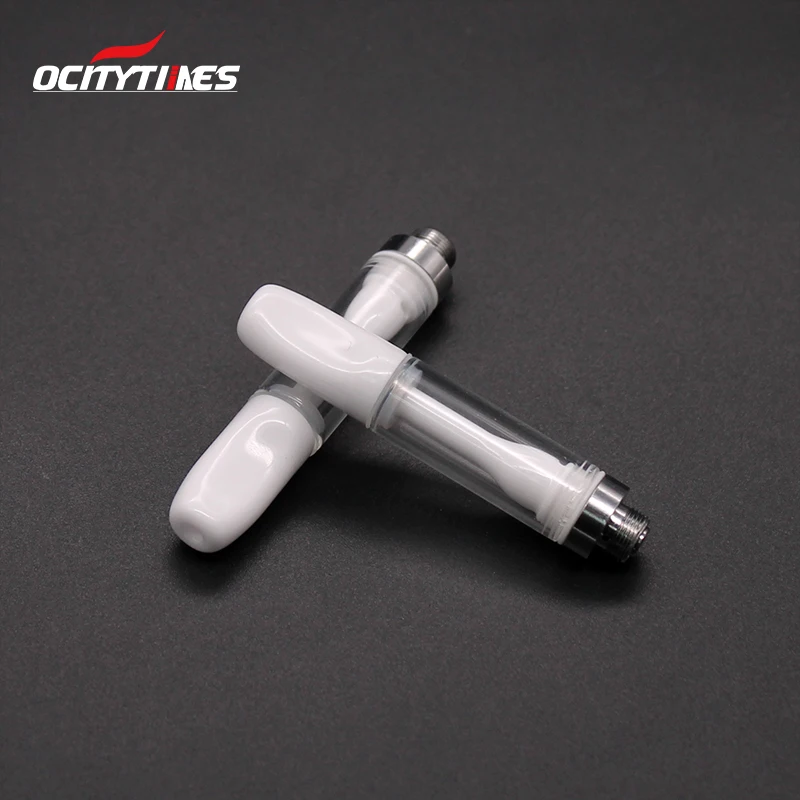 
Full ceramic body vape cartridge 0.8ml custom vape cartridge 