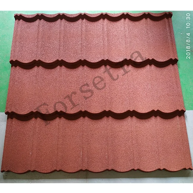 Филиппинская гарантия 50 лет, кровельный лист с каменным покрытием из Китая