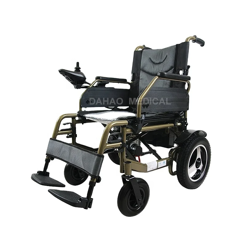 Multifunctional standard portable electronic wheel chair folding motor power wheelchair for adult