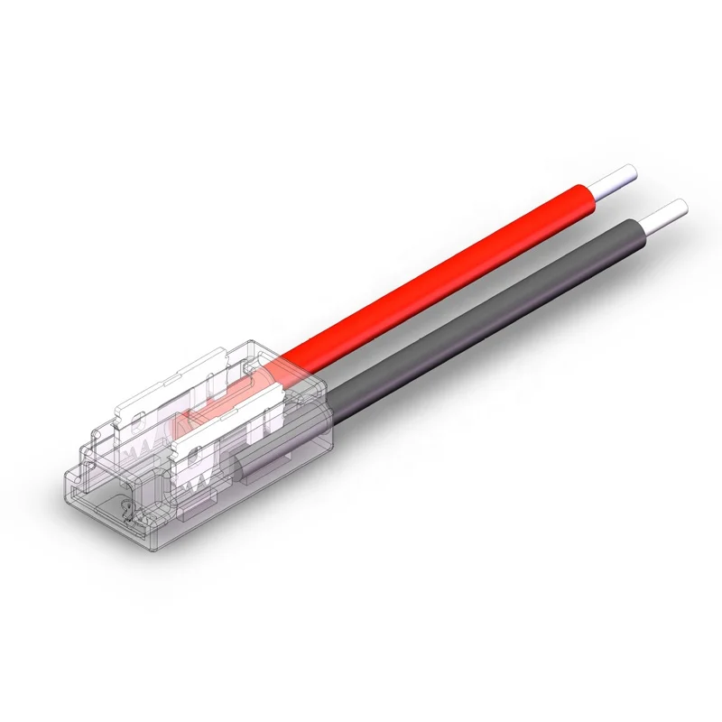 5mm 2 Pin LED strip Connector for White COB LED Strip Lighting