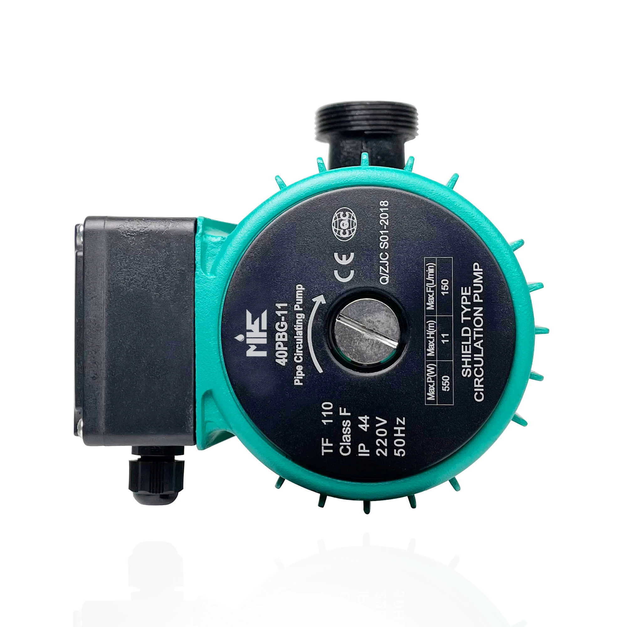 Professional Custom 40PBG-11 Residential Pipe Hot Water Circulation Shielded Pump