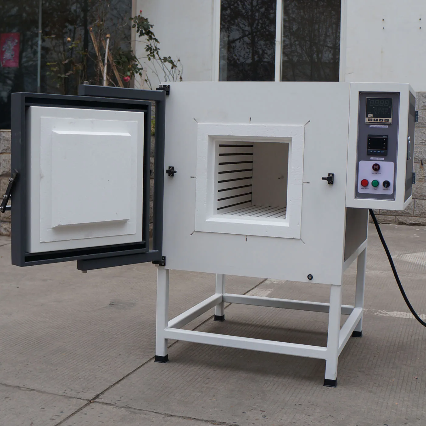 1200 degree hot plate with stirrer vacuum laboratory heating equipment porcelain furnace Industry Furnace