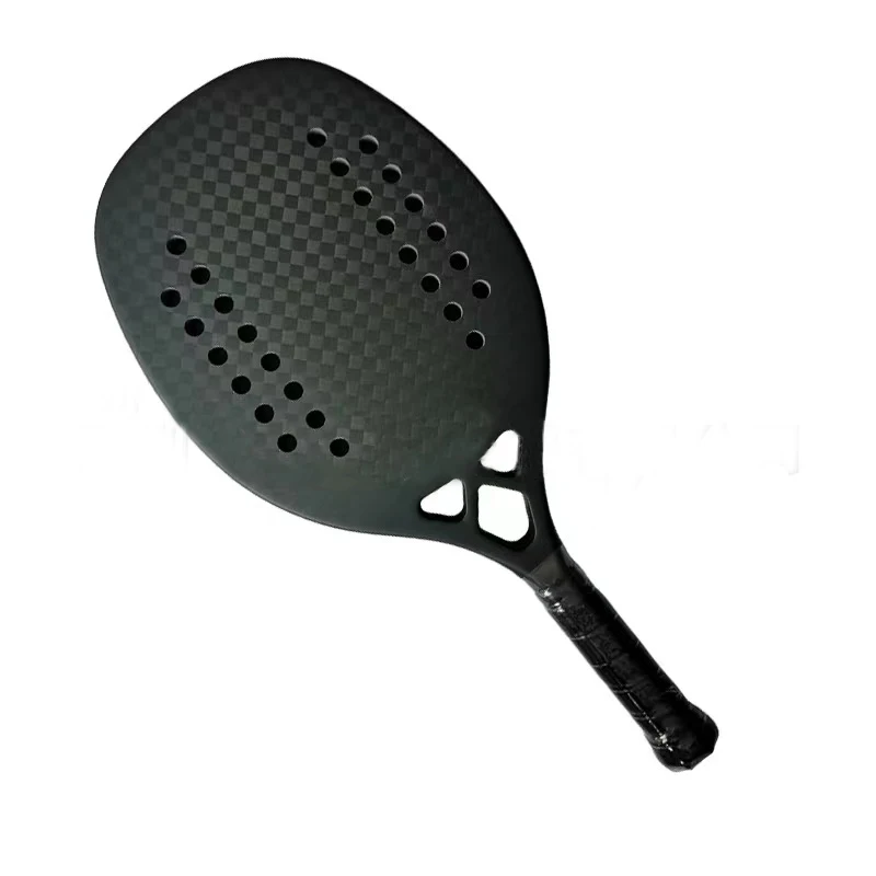 Wholesale Beach Tennis Paddle Graphite Shiny Carbon Fiber Face Beach Tennis Paddle racket beach tennis manufacturers