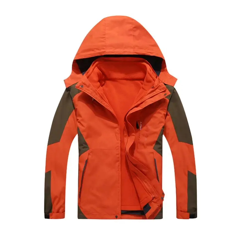 
Professionally designed outdoor jackets for men and women with removable plush padded jacket 