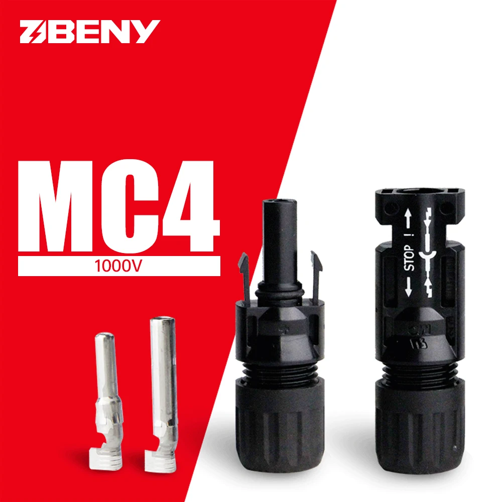 BENY IP68 1000 В DC Высокое качество водонепроницаемый MC4 солнечные разъемы соединение для PV энергетических систем с 5-летней гарантией