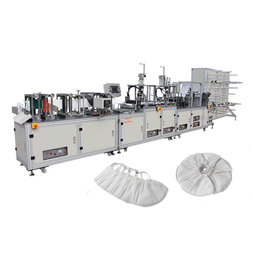 Full Automatic Nonwoven Medical Mask Making Machine For KN95 Face Mask