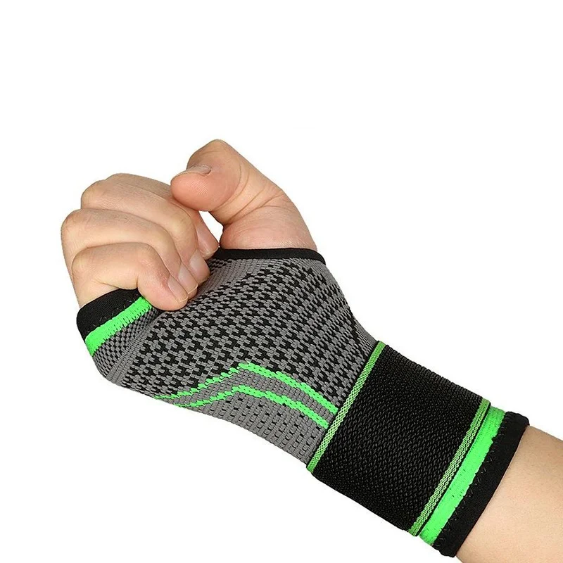 3D Weaving Pressurized High Elastic Bandage Fitness Yoga Wrist Palm Support Gym Palm Pad Protector