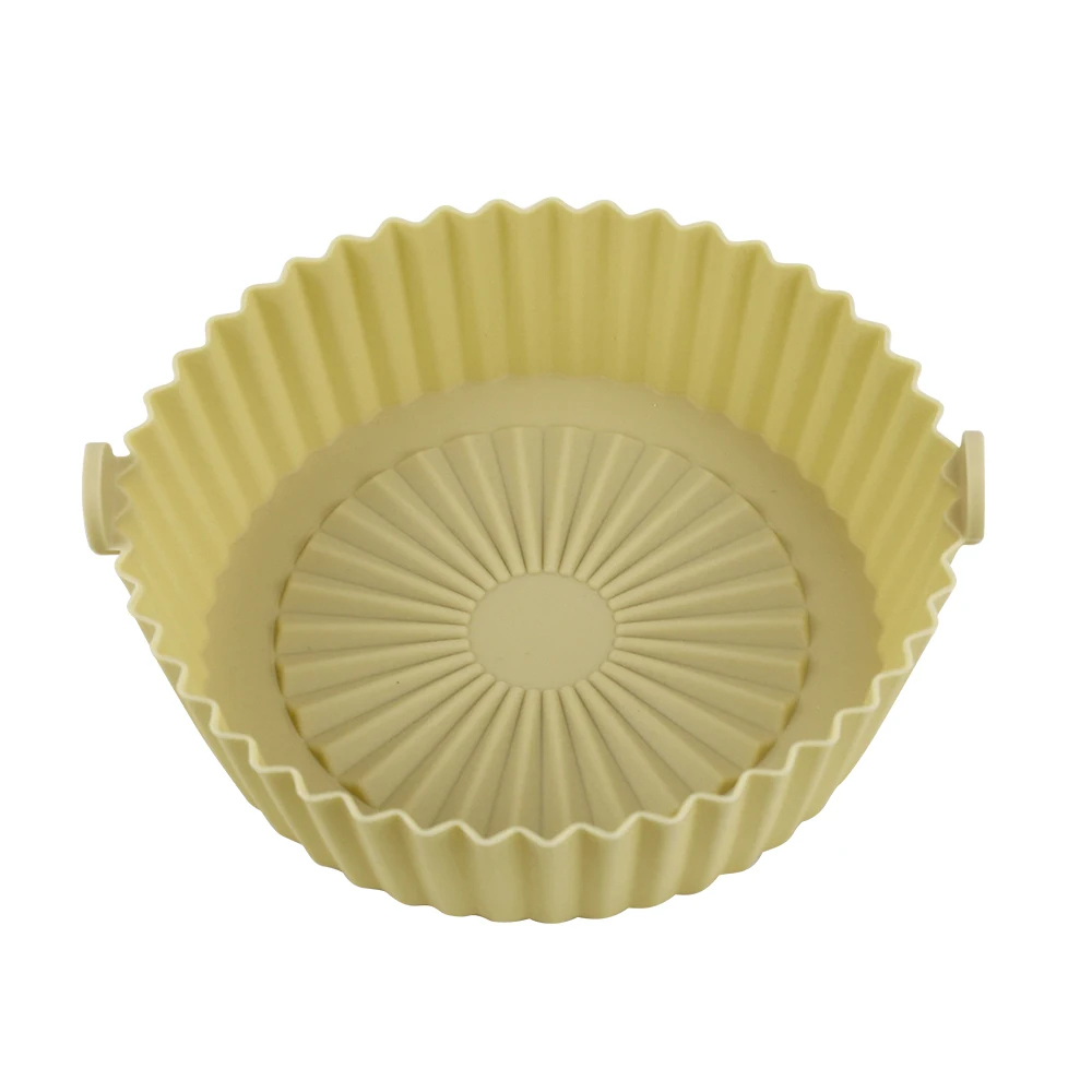 Hot Selling Reusable Non-Stick Cookware Set Non-Toxic Silicone Air Fryer Silicone Pot Square