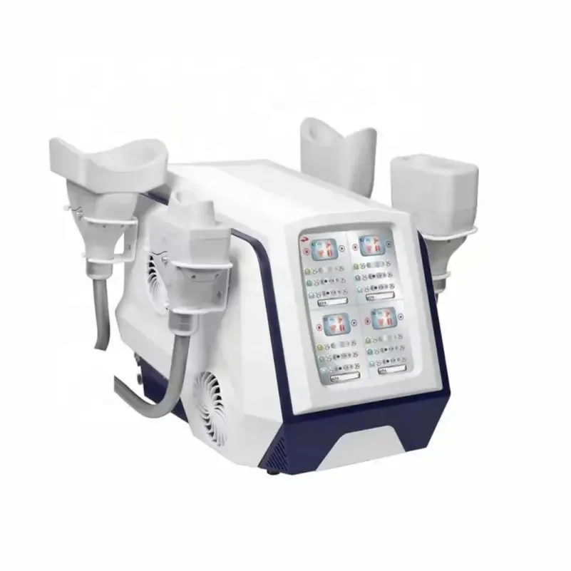 4 handles Cryolipolysis Slimming Machine Portable Fat Freezing Machine Diamond Ice Body Sculpting Machine