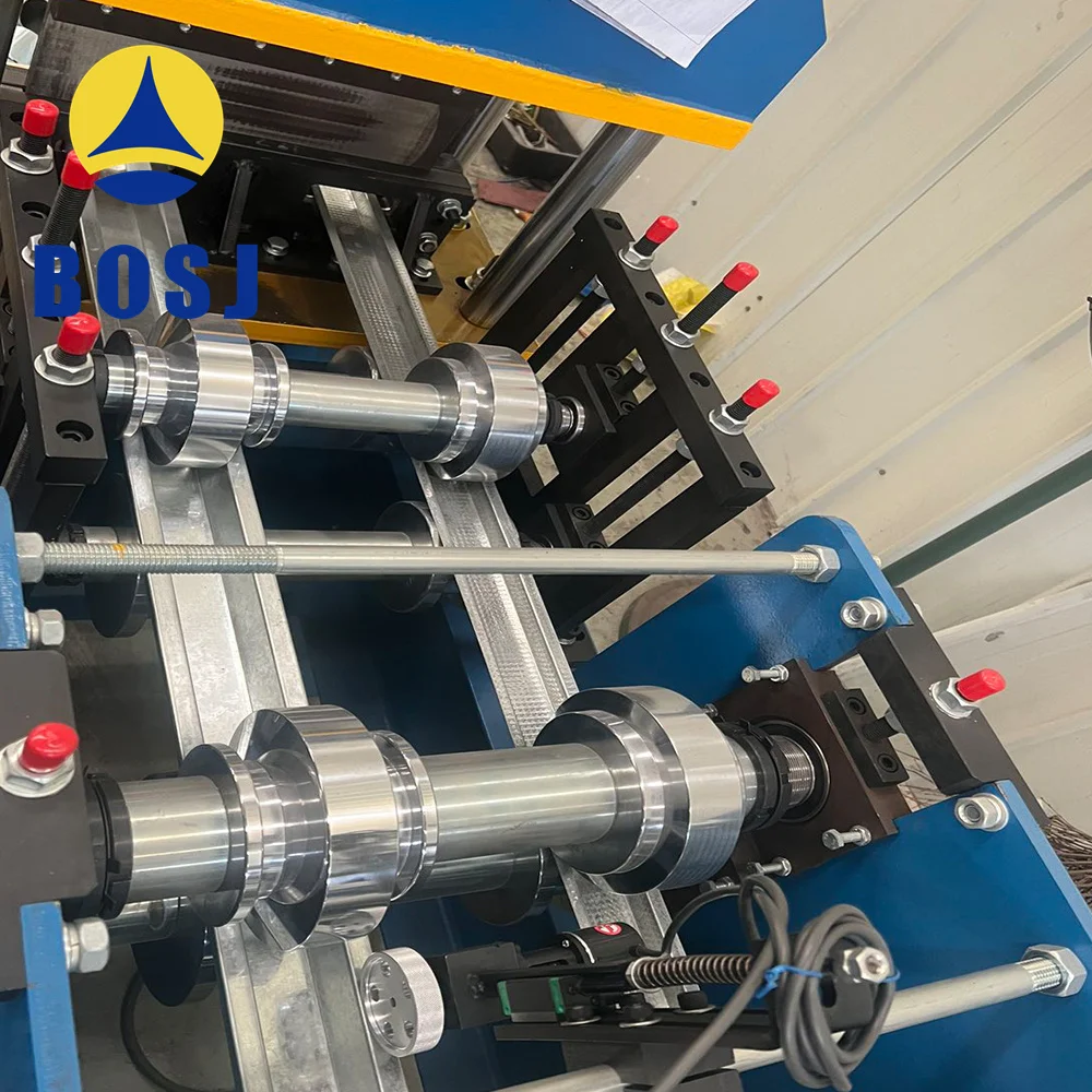 U Channel and Omega Profile 2 in 1 Roll Forming Machine Fast Speed Metal Profile omega Furring Channel Cold Roll Forming Machine
