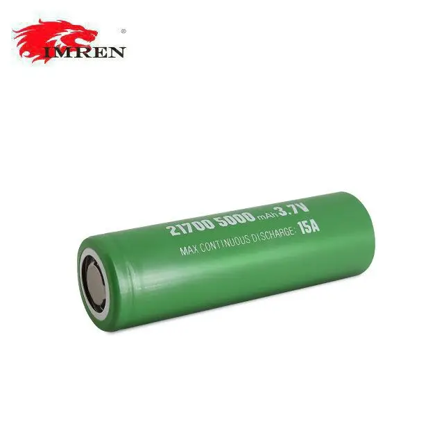 IMREN US Stock 21700 3.7V 5000mah 3.7V 21700 5000mah 18650 3500mah 21700 5000mah 21700 battery for power station