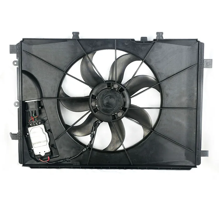 W176 W246 X156 C117 Car Radiator Cooling Fan Assembly A2465000093 A2465000064 400W Control Module