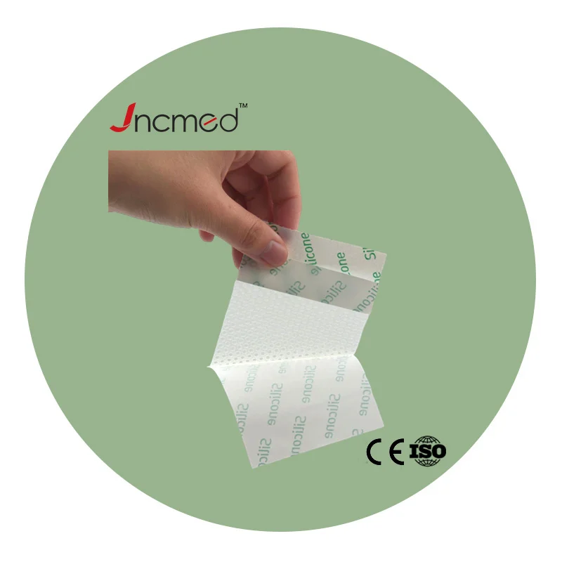 JCMED Skin Silicone dressing Layer Silicone Net Dressing