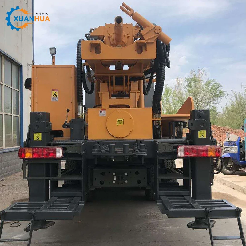 Factory Direct Sell Truck Mounted Water Drilling Rig trailer mounted drilling rig