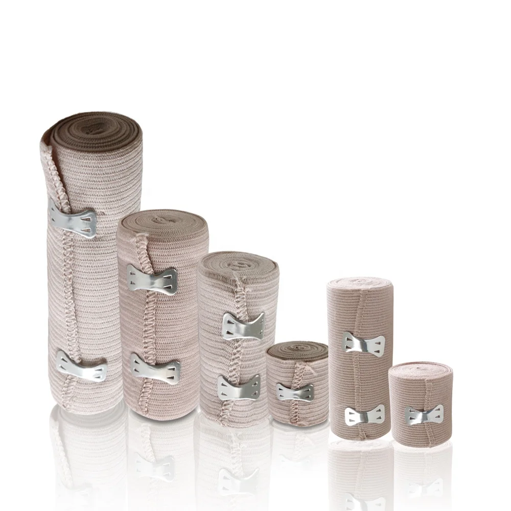 Medical High Elastic Bandage Custom Logo Easy Tear Bandage Tubular Finger