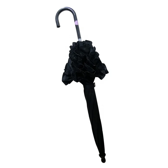 
Sunny and Rainy Umbrella Light UV shielding rate 90% or more with hem 2-stage frills | made to order 