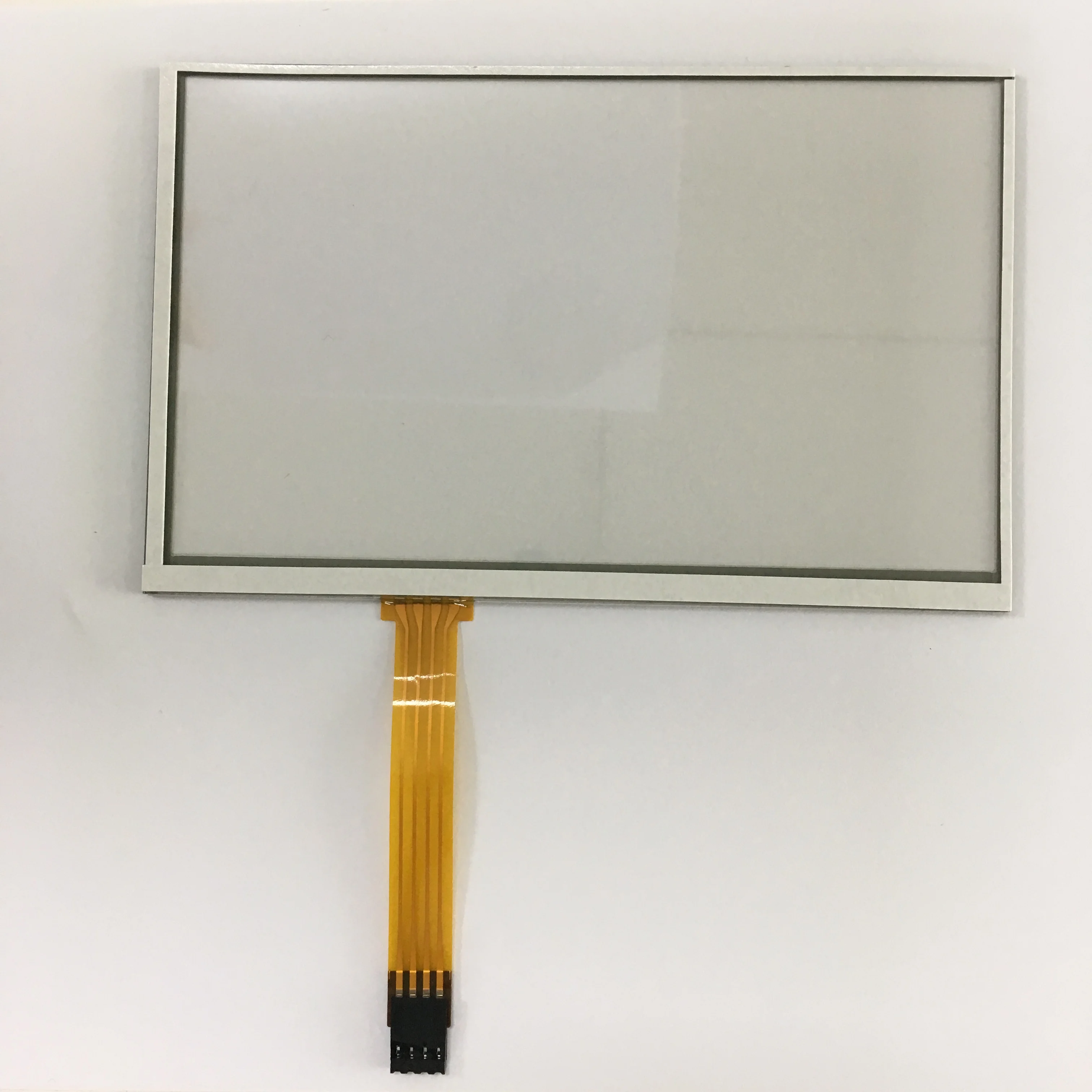 custom made 2.0mm PMMA cover lens+ film+film 4.3 inch 4 wire resistive touch screen panel