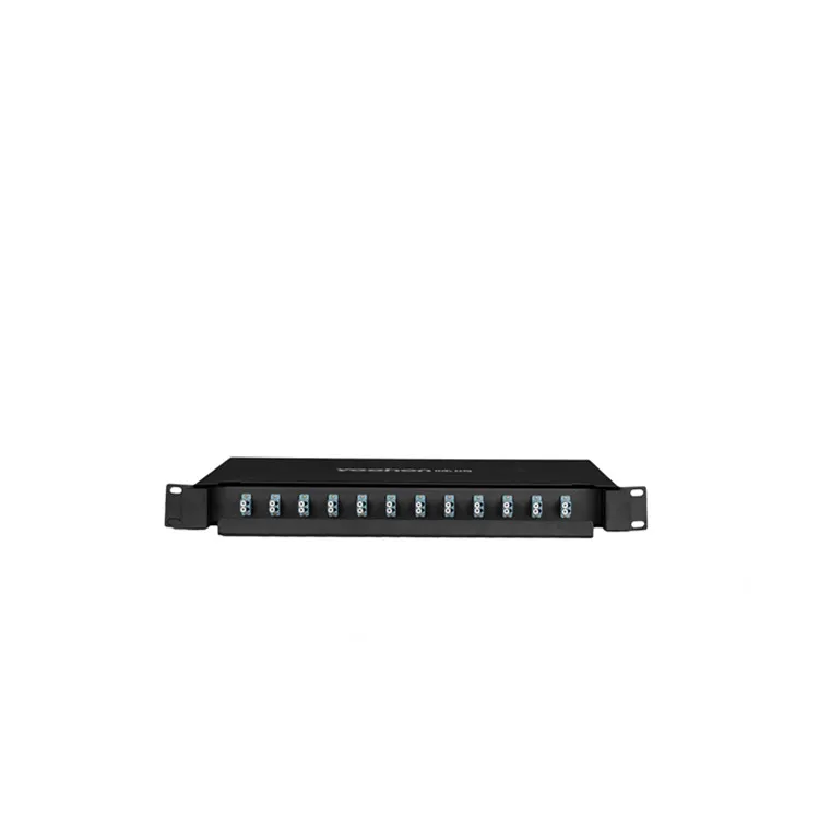 Good Quality Factory Directly FTTH 12/24/48 Cores 1u/2u Sc/LC/FC/St Rack Mount Type ODF Fiber Optic Patch Panel for FTTX Network