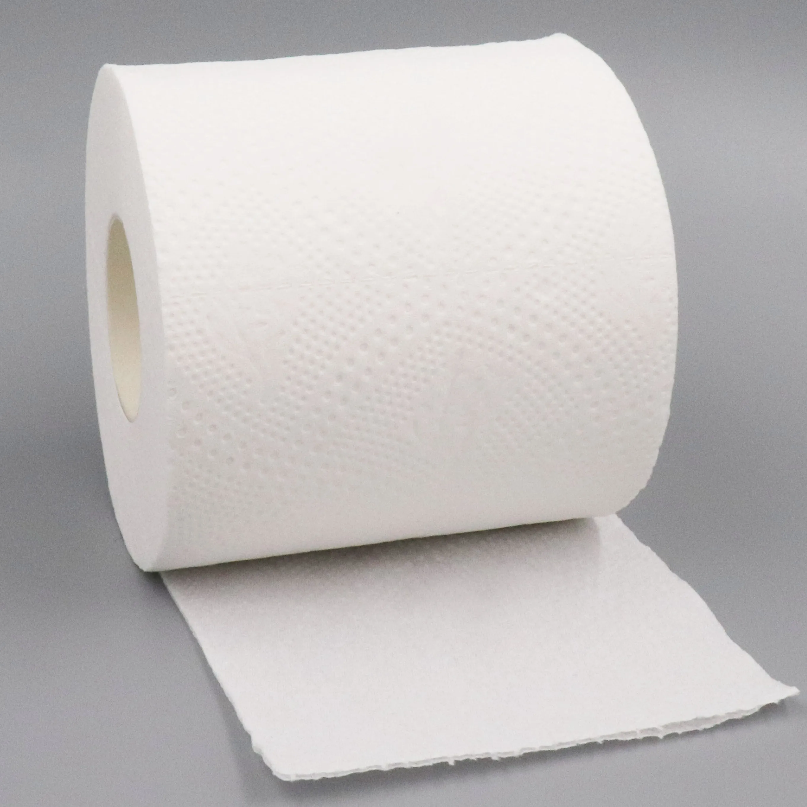 Factory wholesale manufacture toilet paper roll raw material bamboo pulp toilet tissue paper roll for household