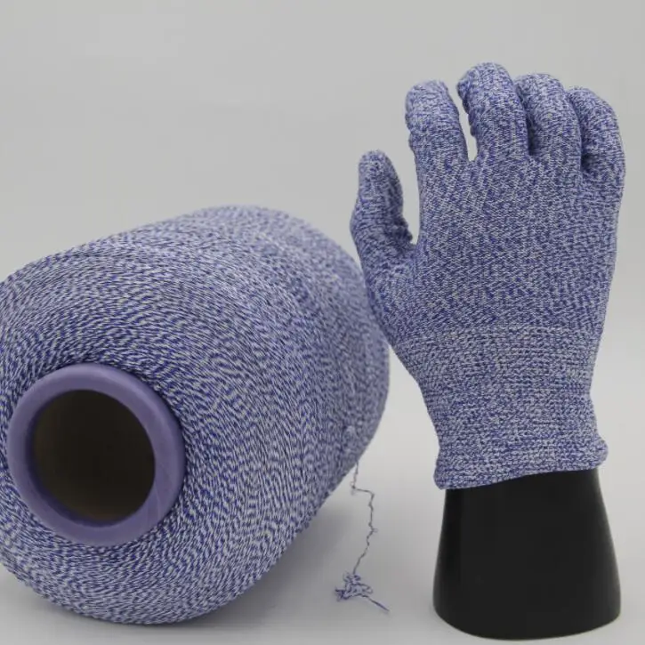 Factory direct sales of UHMWPE anti-cutting polyester safety protective yarn