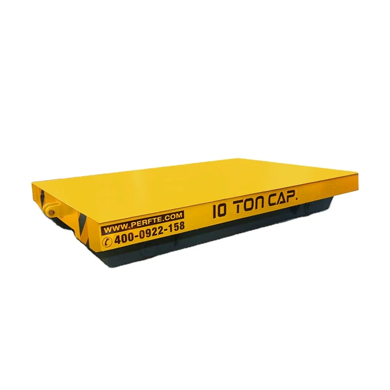 tractor towable wagon track transfer cart for aluminum product transport 10t