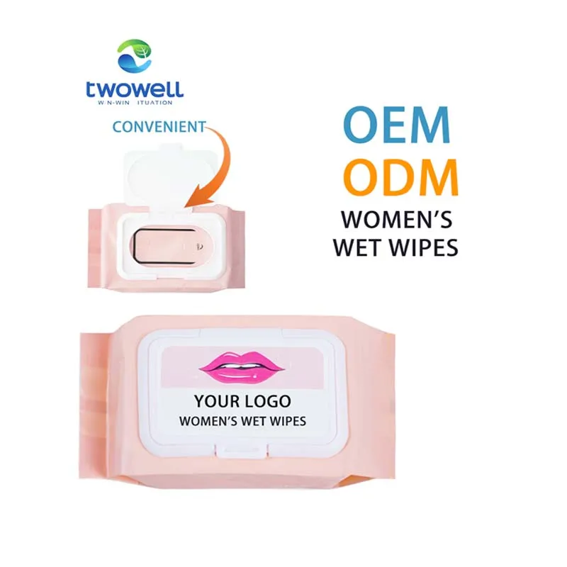Private Label Removal Wet Tissue Cosmetic Rose Scented Oem Custom Logo Classic Facial Make Up Remover Cleaning Wipes