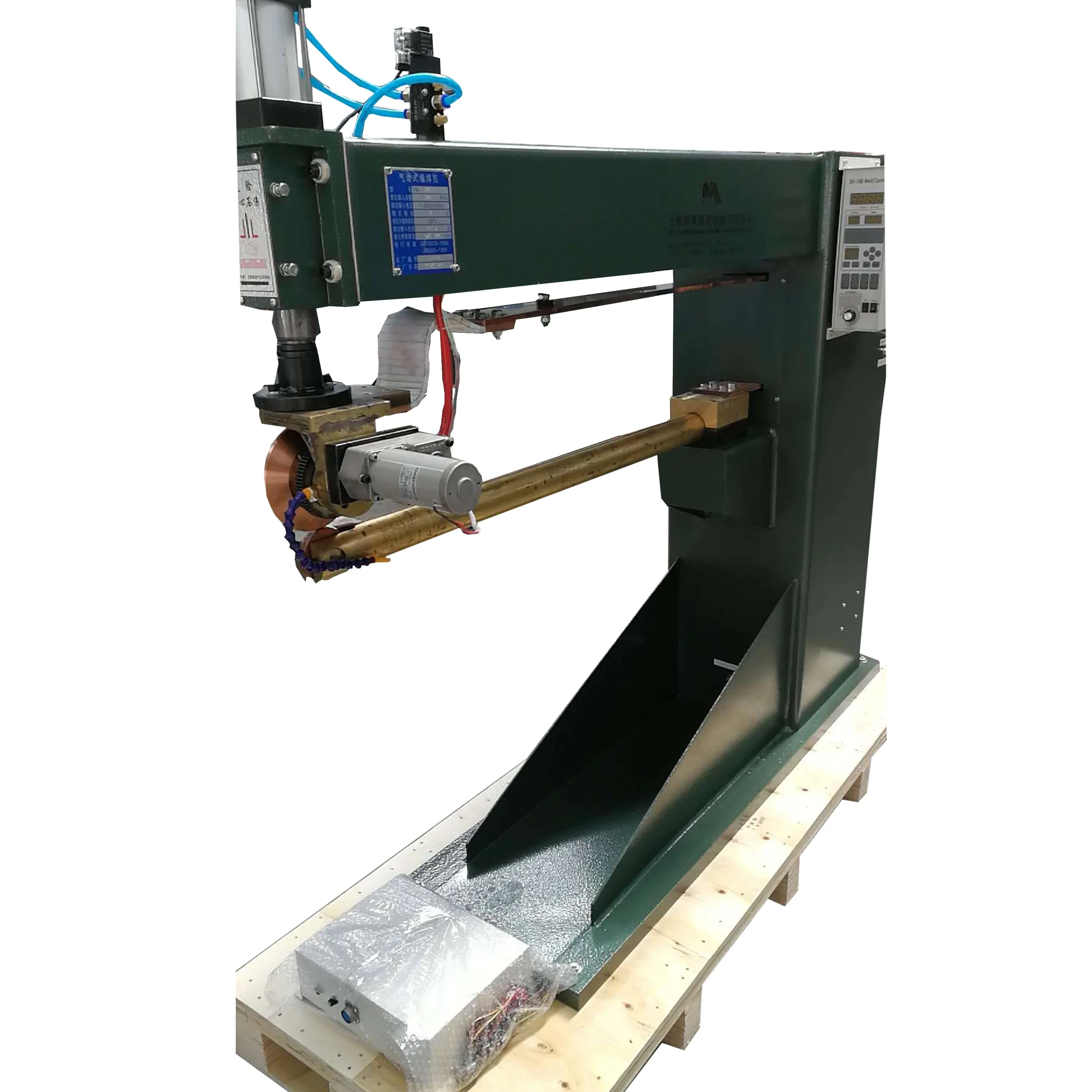 Cheap price top quality Resistance Seam Welder straight line seam welding machine for radiator