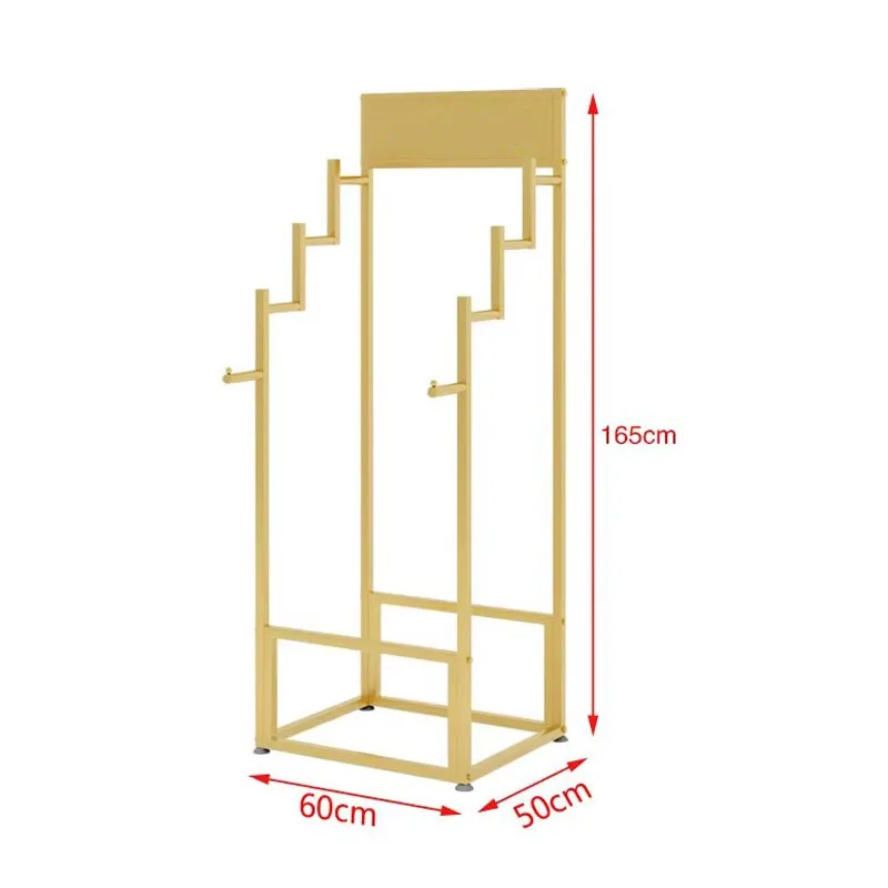 Customized Single And Double-Sided Metal Display Racks Home Store Display Carpet Shelves Carpet Racks